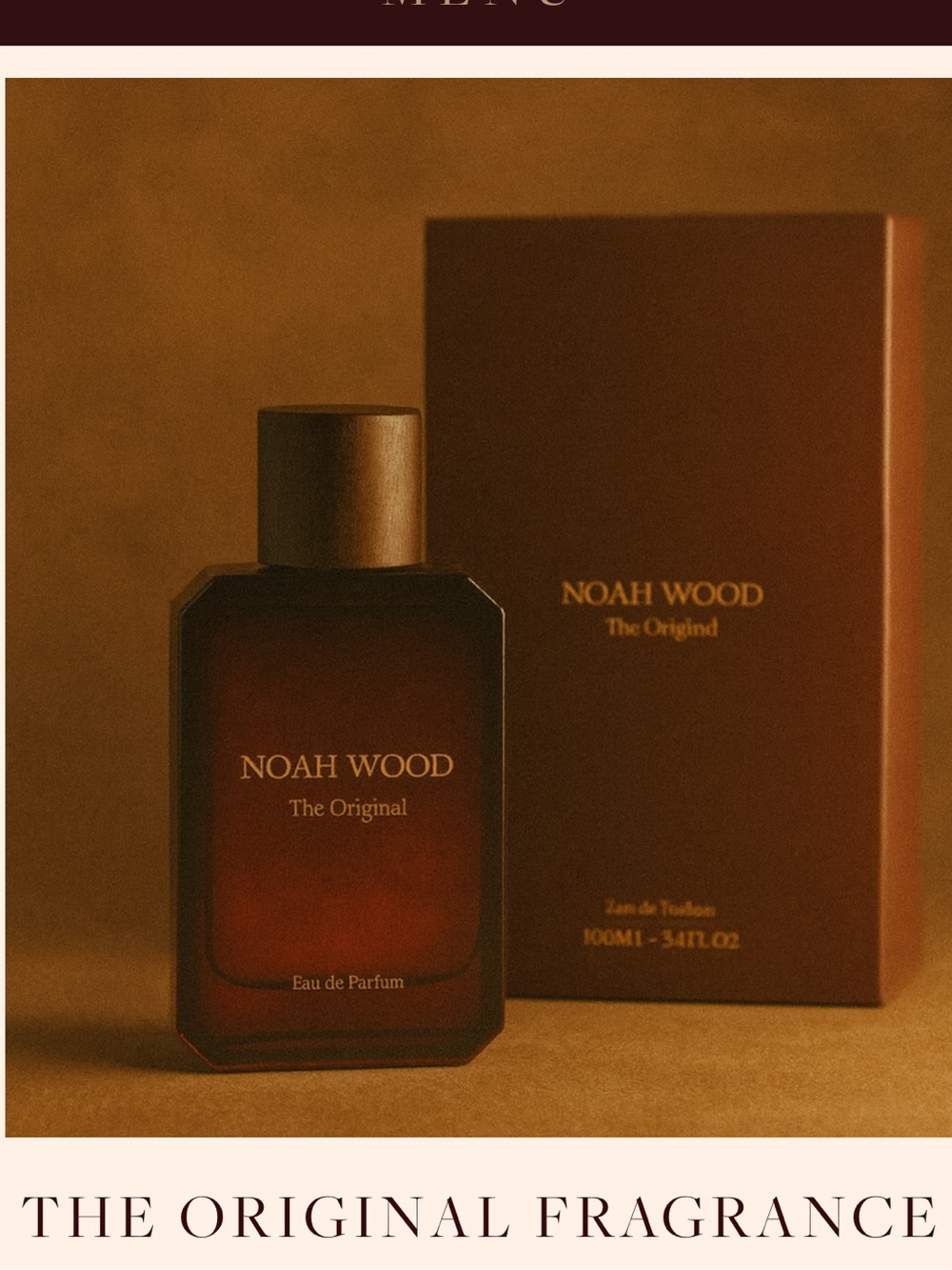 NWT: Noah Wood the Original Fragrance